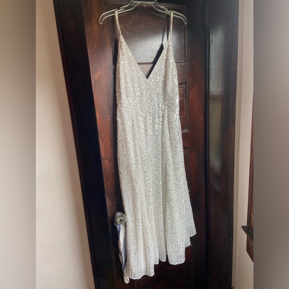 ASOS Ava Embellished Cami Midi Dress Size 6 - Picture 6 of 11